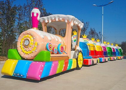 Candy Trackless Train