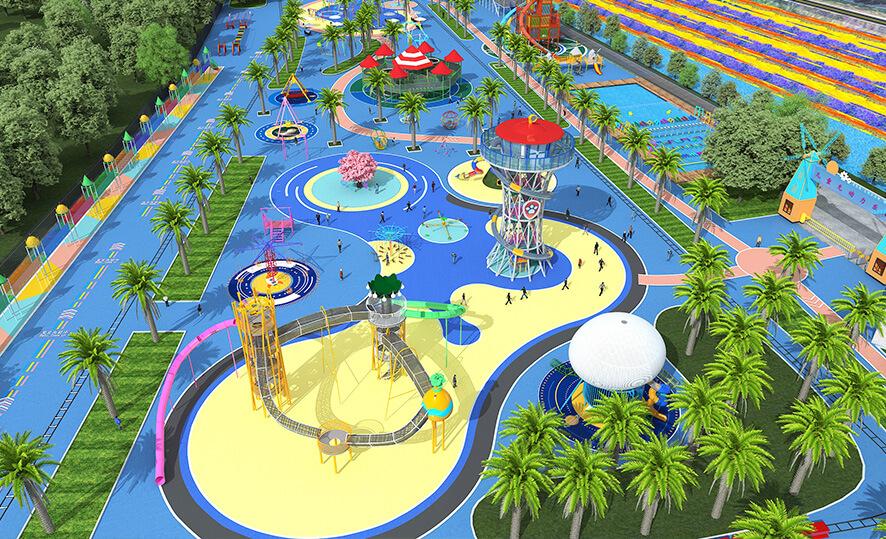 Outdoor Amusement Park Design