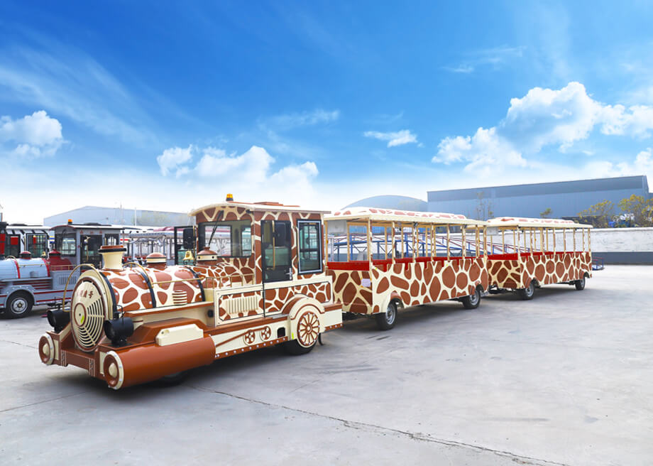 Large Trackless Train-Giraffe Sightseeing Train