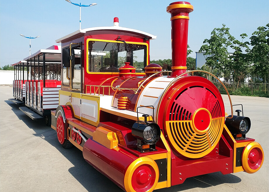 Large Trackless Amusement Train