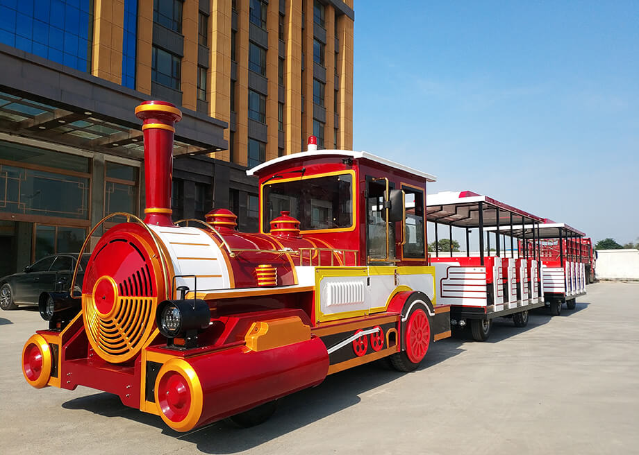 Large Trackless Amusement Train