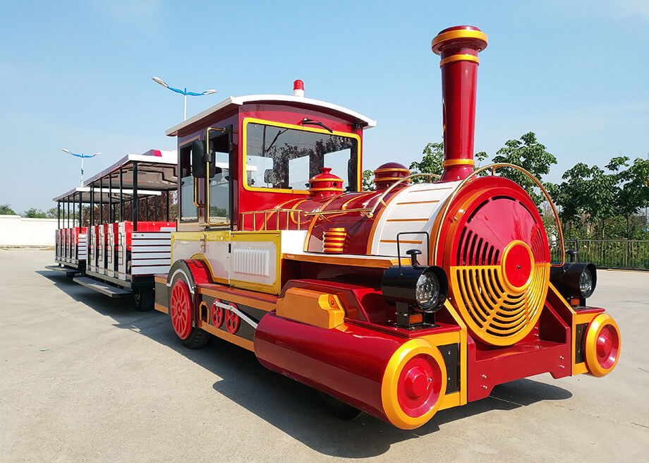 Large Trackless Amusement Train