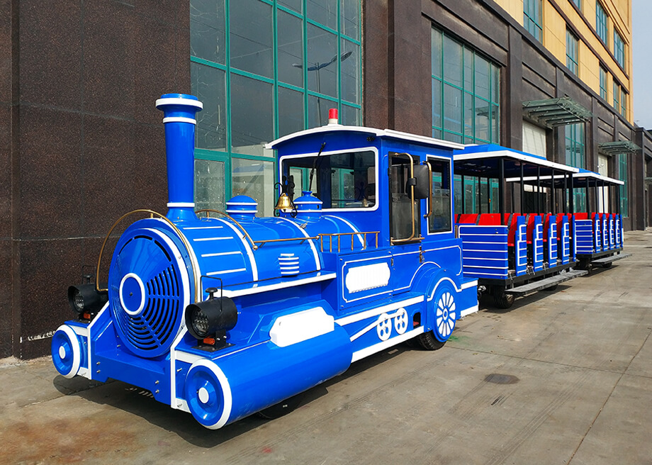 Medium Trackless Train-42 Seats Blue Color