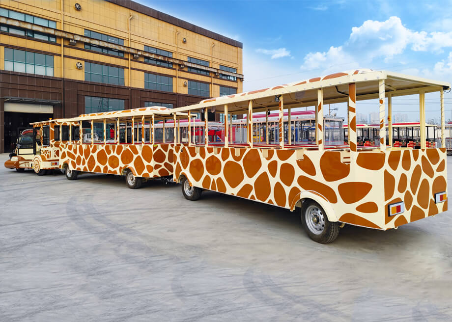 Large Trackless Train-Giraffe Sightseeing Train