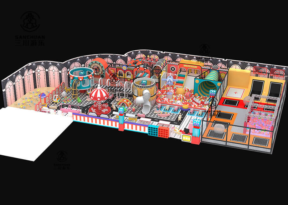Trampoline Theme Playground