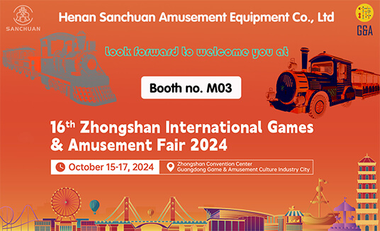 Sanchuan WELCOME YOU AT 2024 ZHONGSHAN INTERNATIONAL GAMES & AMUSEMENT FAIR