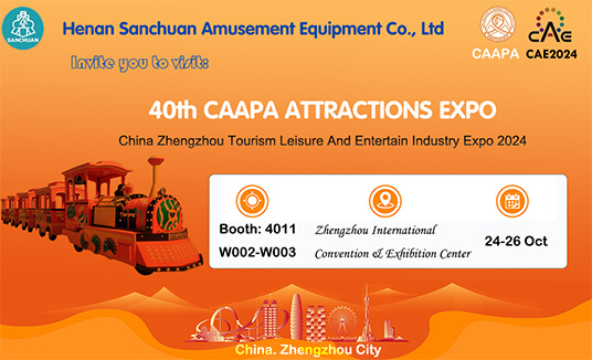 Sanchuan INVITE YOU AT 2024 ZHENGZHOU CAAPA ATTRACTIONS EXPO