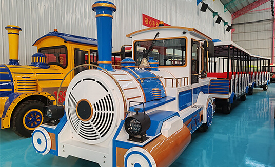 Emergency handling procedures for amusement train faults